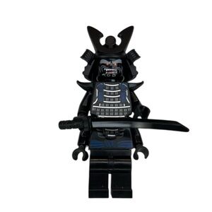 Lego Samurai Action Figure - Black and Blue